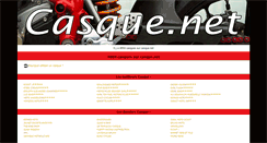 Desktop Screenshot of casque.net