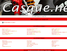 Tablet Screenshot of casque.net